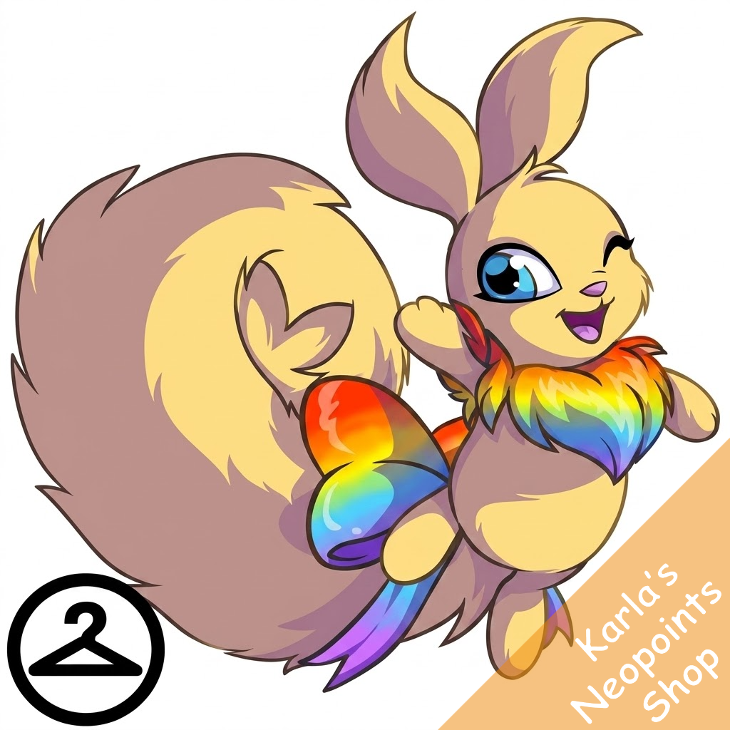 Adoring Rainbow Usul