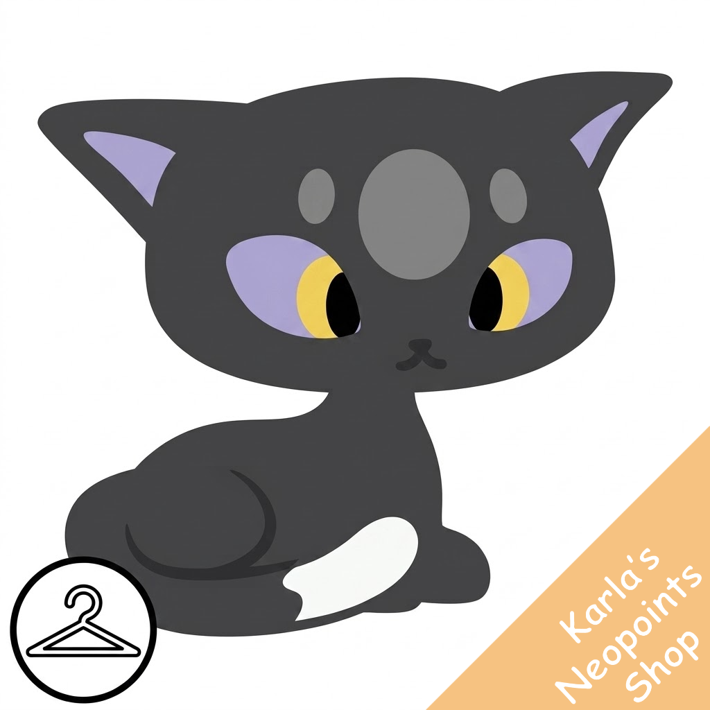 Black Kadoatie Petpet Foreground