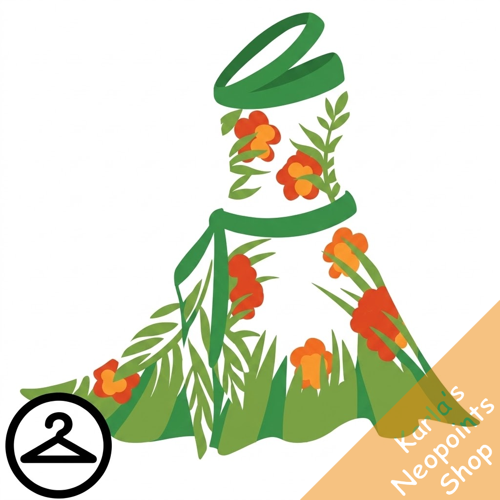 Tropical Flower Dress