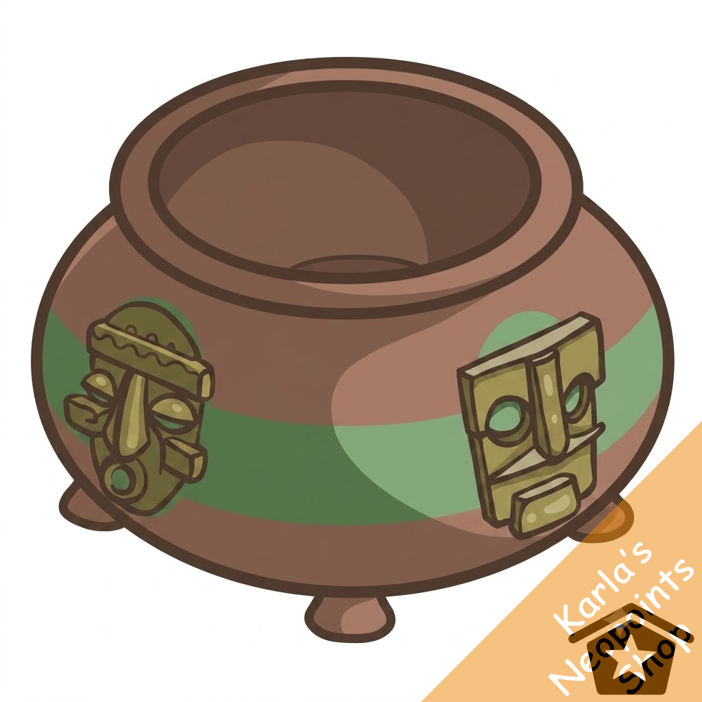 Mystery Island Cauldron