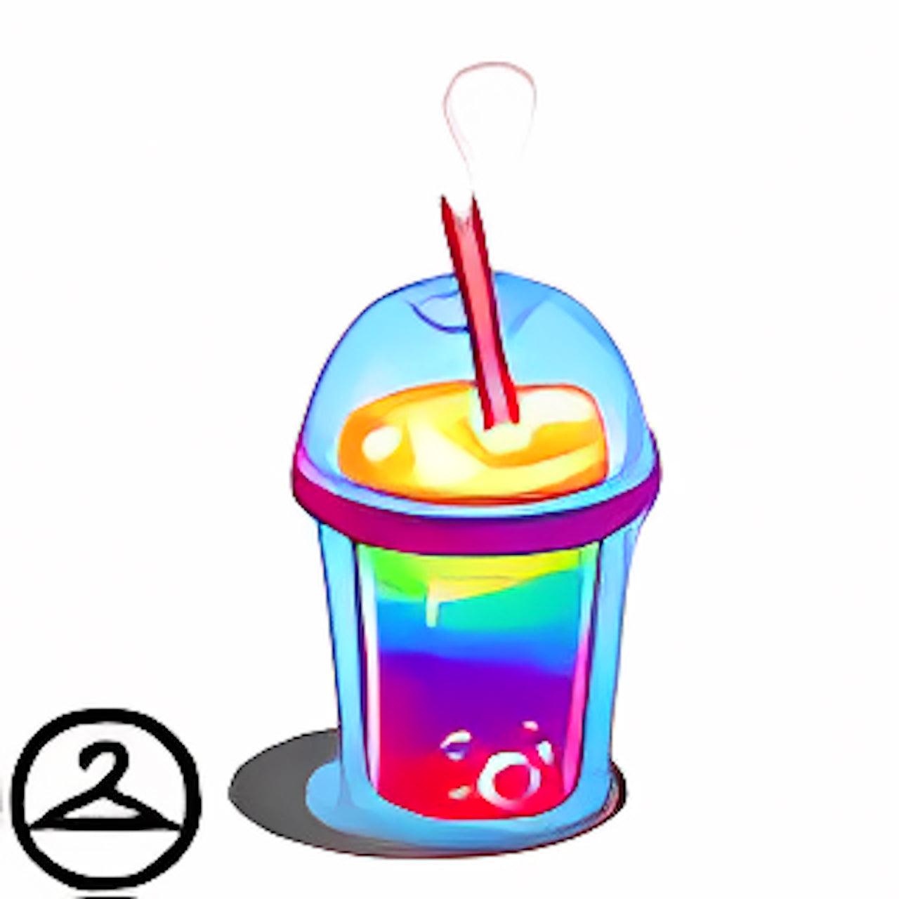 Rainbow Slushie