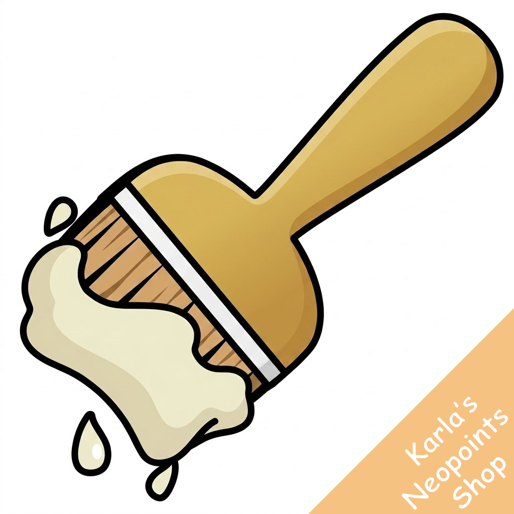 White Paint Brush