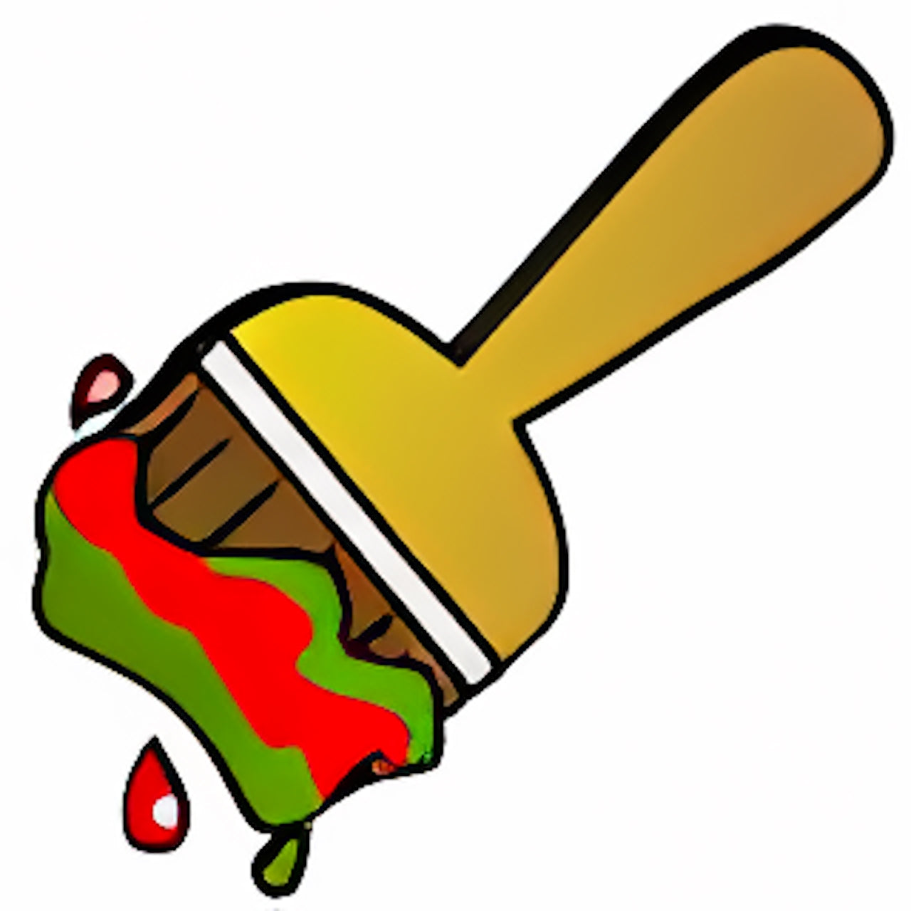 Christmas Paint Brush