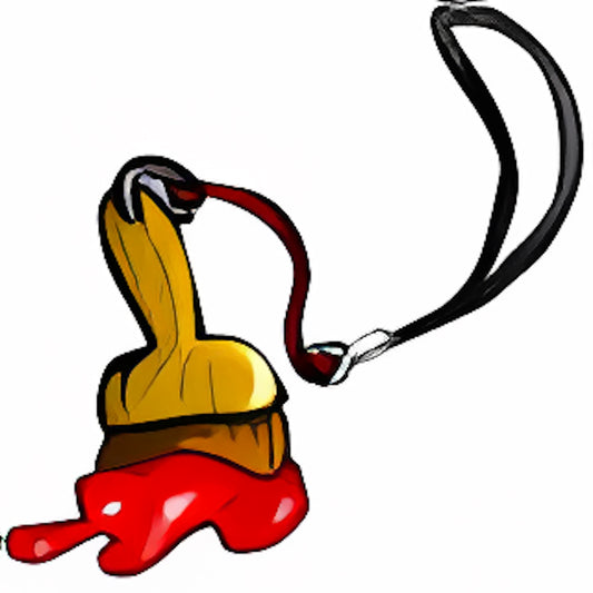 Red PaintBrush Collectable Charm